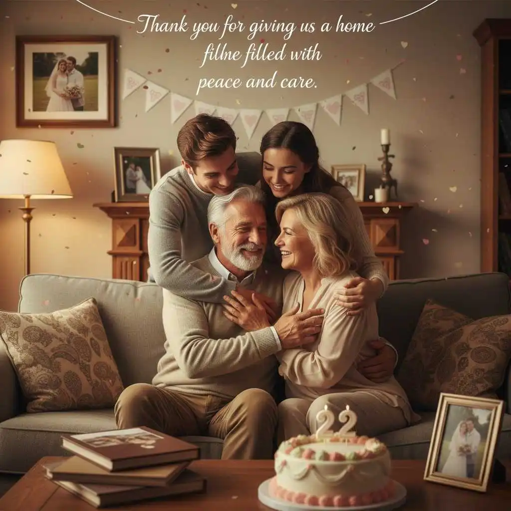 22nd anniversary quotes for parents