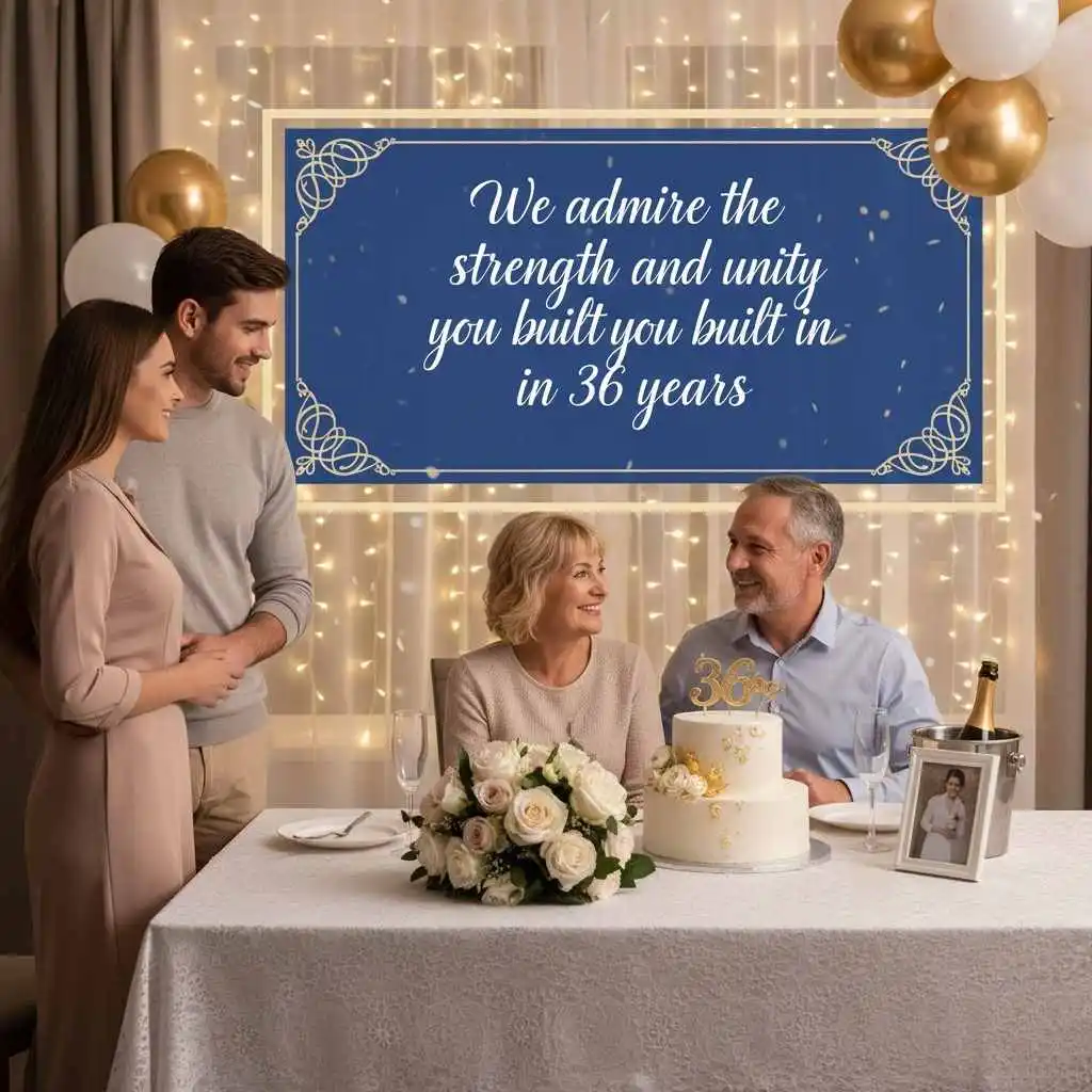 36th Wedding Anniversary Quotes for Parents