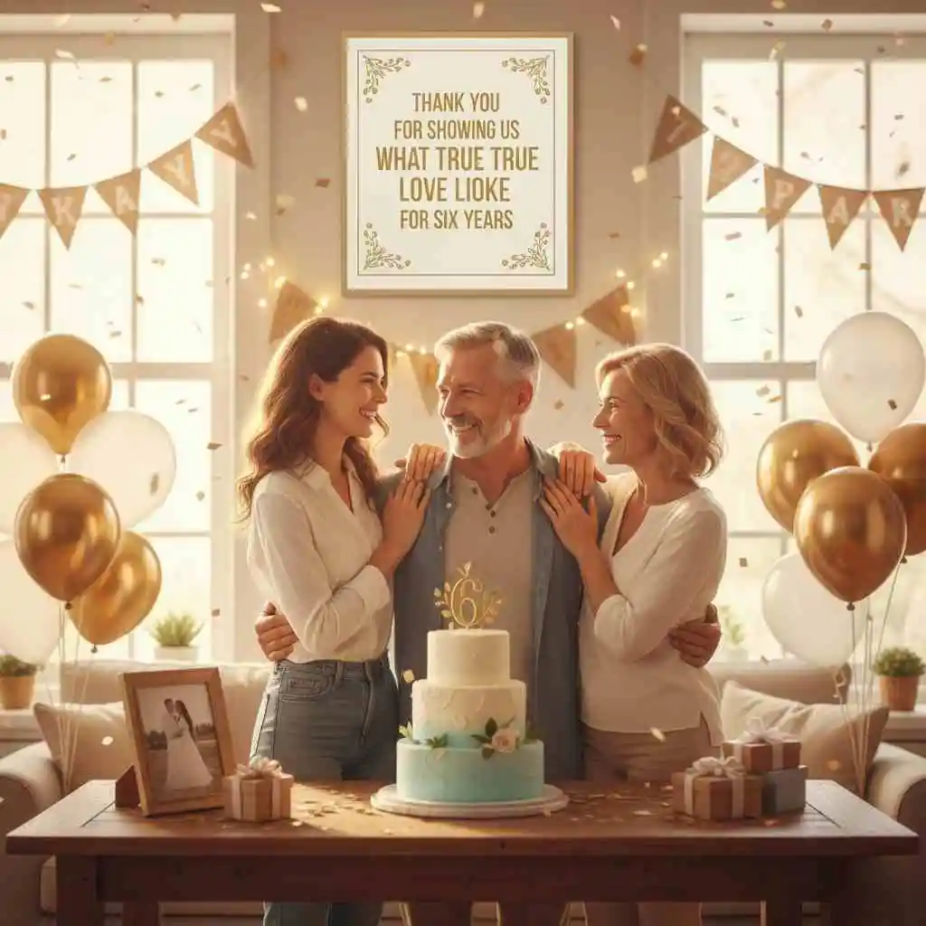 6th Anniversary Celebration Quotes for Parents