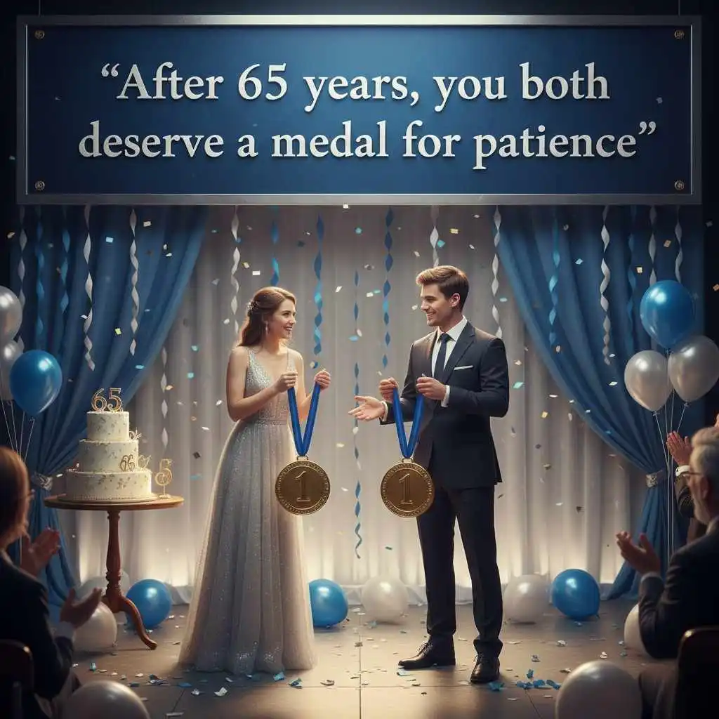 Funny 65th Wedding Anniversary Quotes
