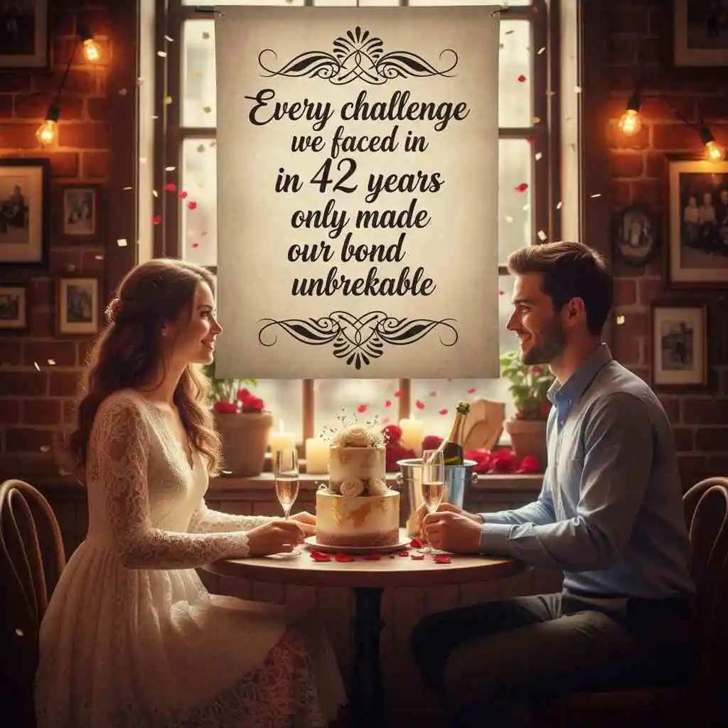 Inspirational 42nd Wedding Anniversary Quotes