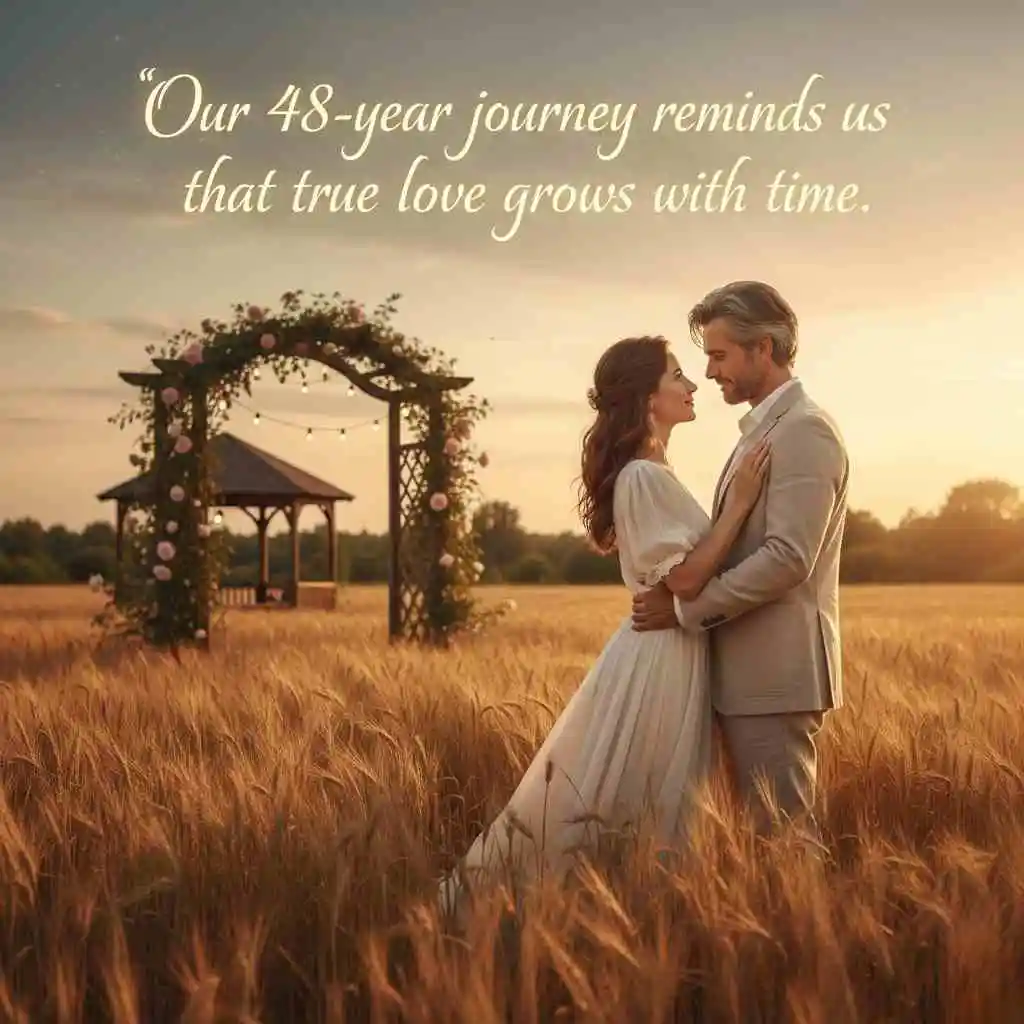 Inspirational 48th Wedding Anniversary Quotes