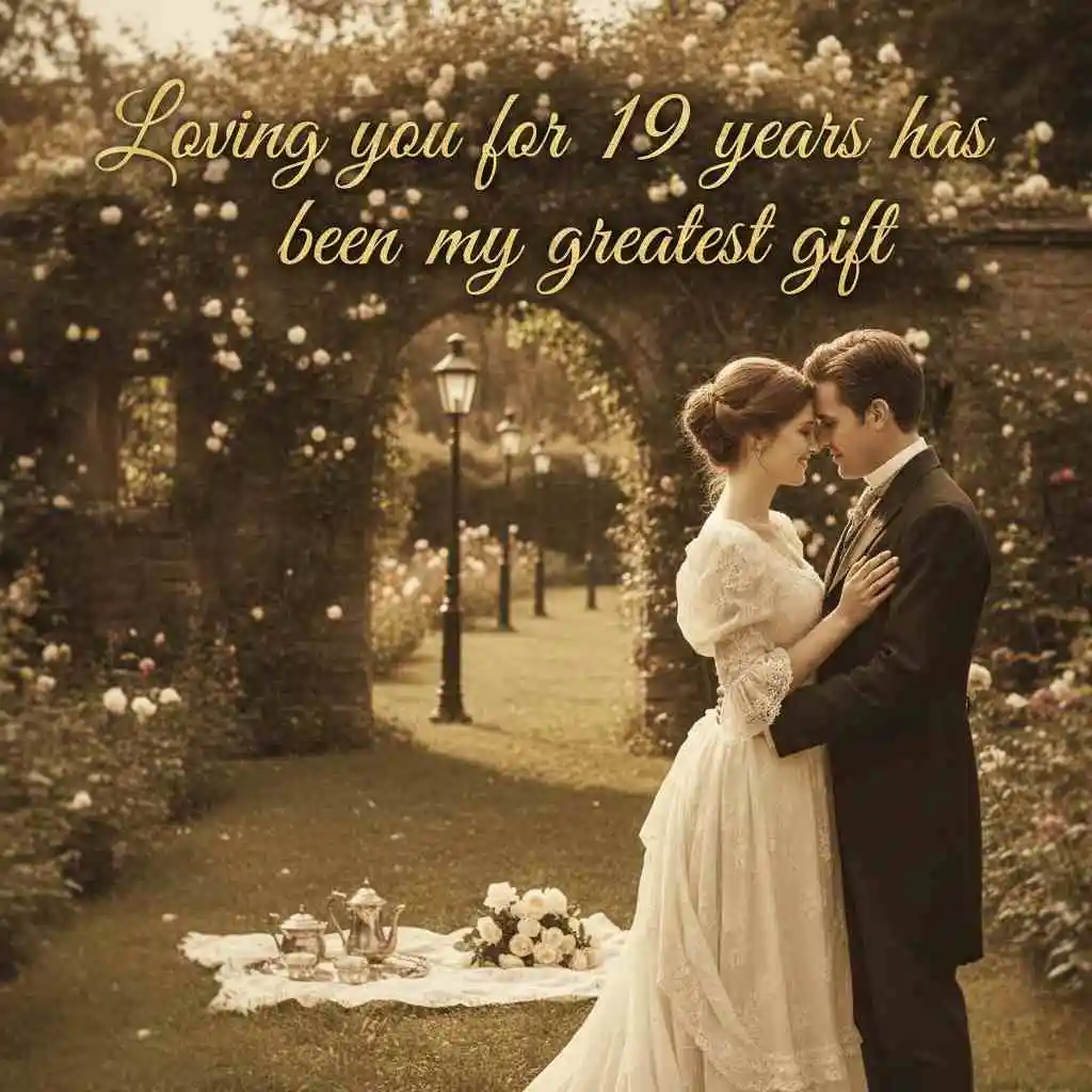 Romantic 19th Wedding Anniversary Quotes