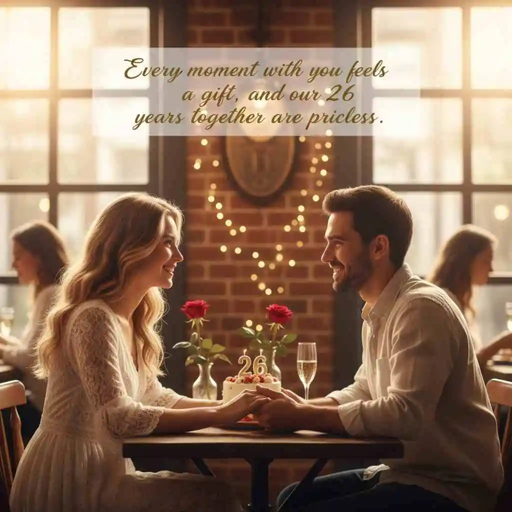 Romantic 26th Wedding Anniversary Quotes