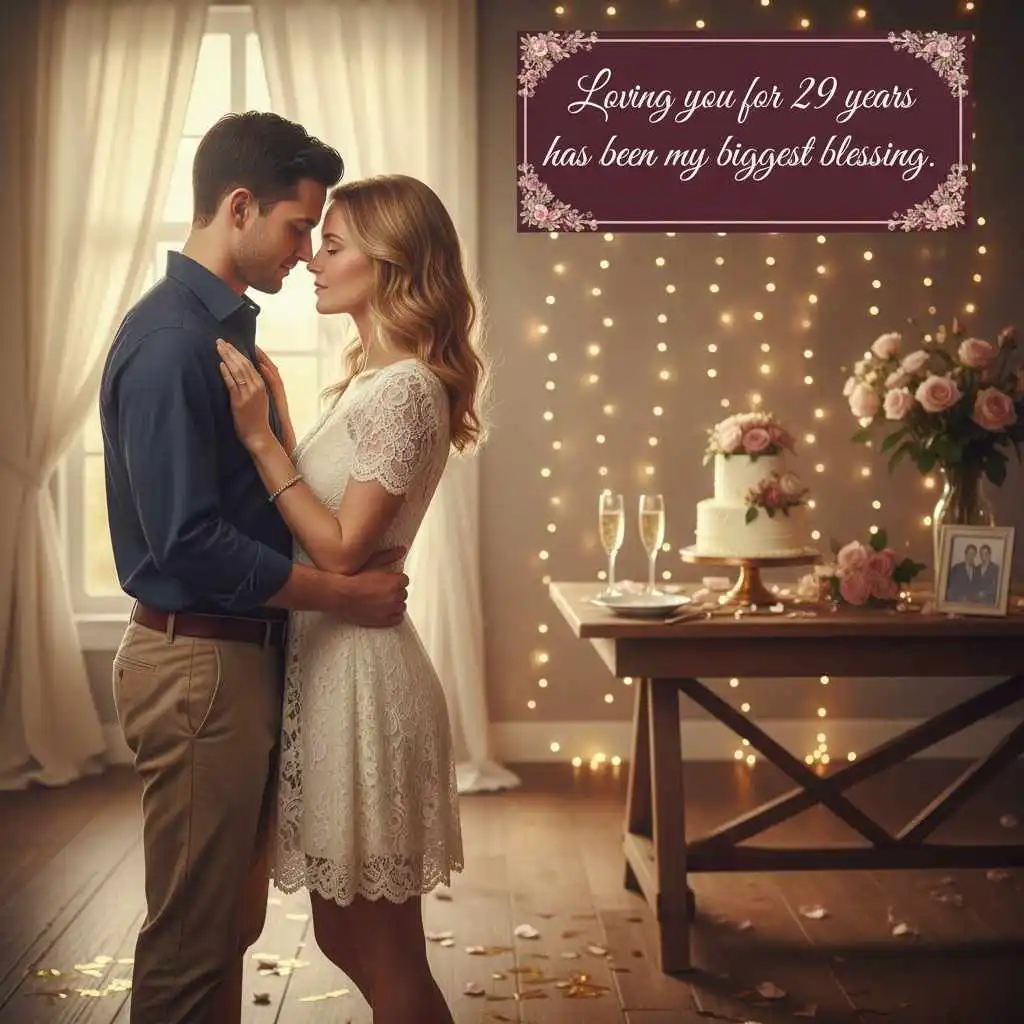Romantic 29th Wedding Anniversary Quotes
