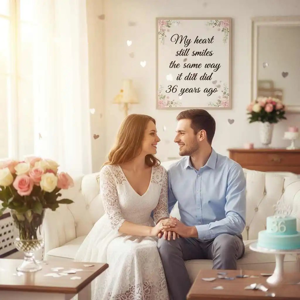Romantic 36th Wedding Anniversary Quotes