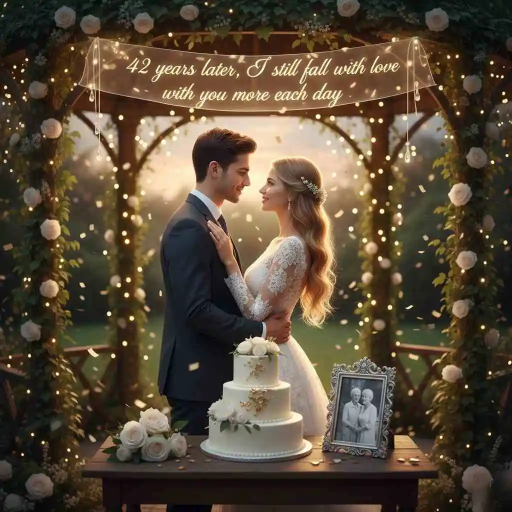 Romantic 42nd Wedding Anniversary Quotes