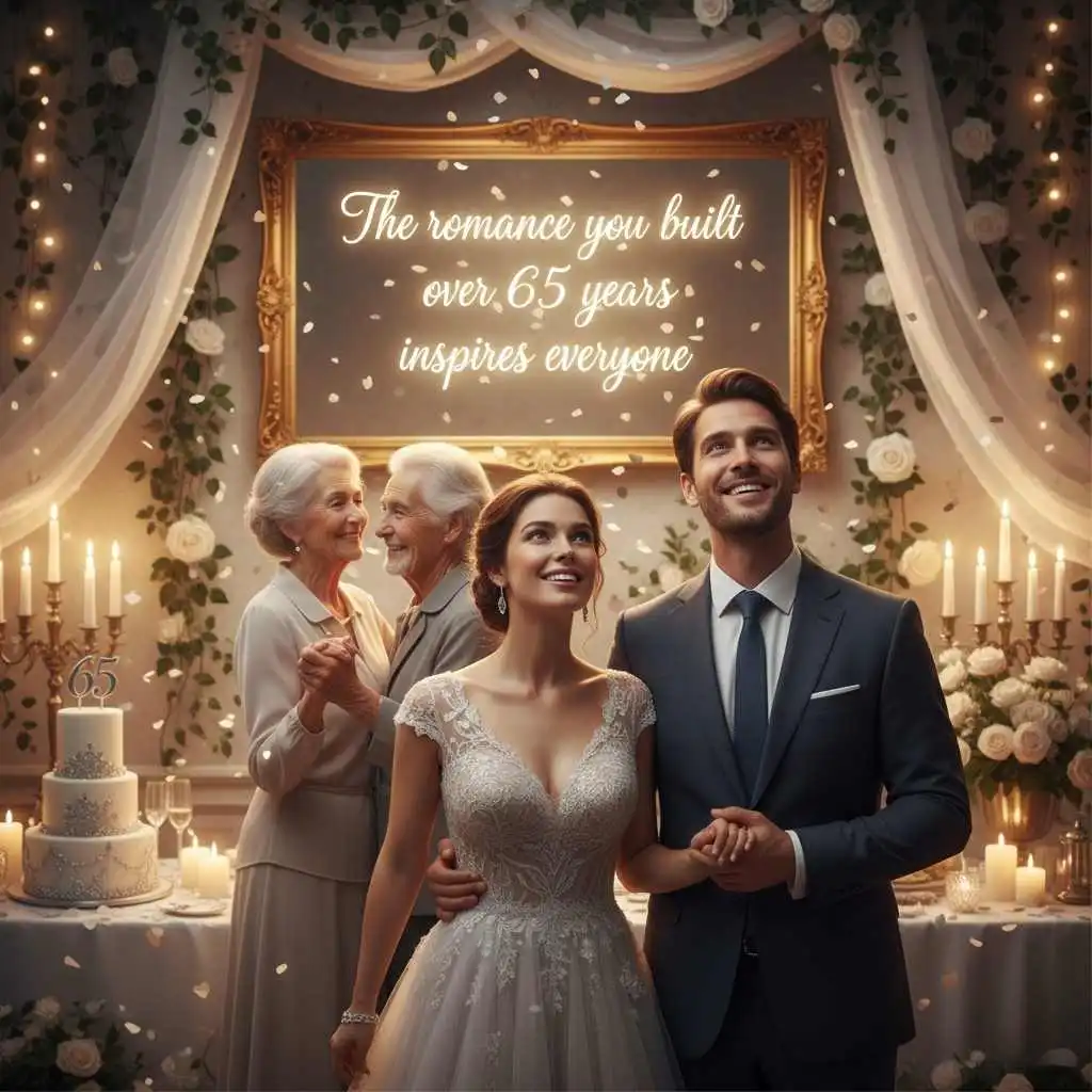 Romantic 65th Wedding Anniversary Quotes
