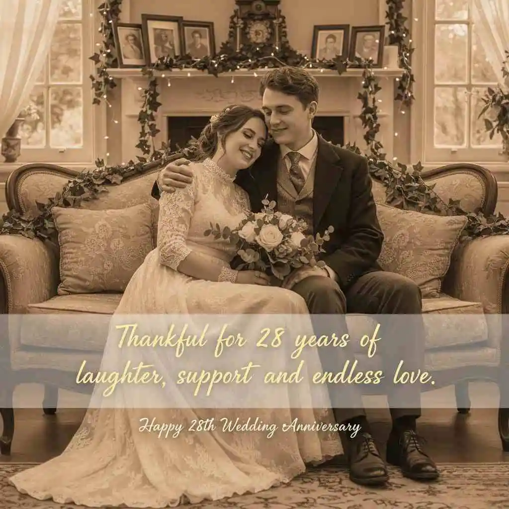 28th Wedding Anniversary Quotes to Celebrate Love