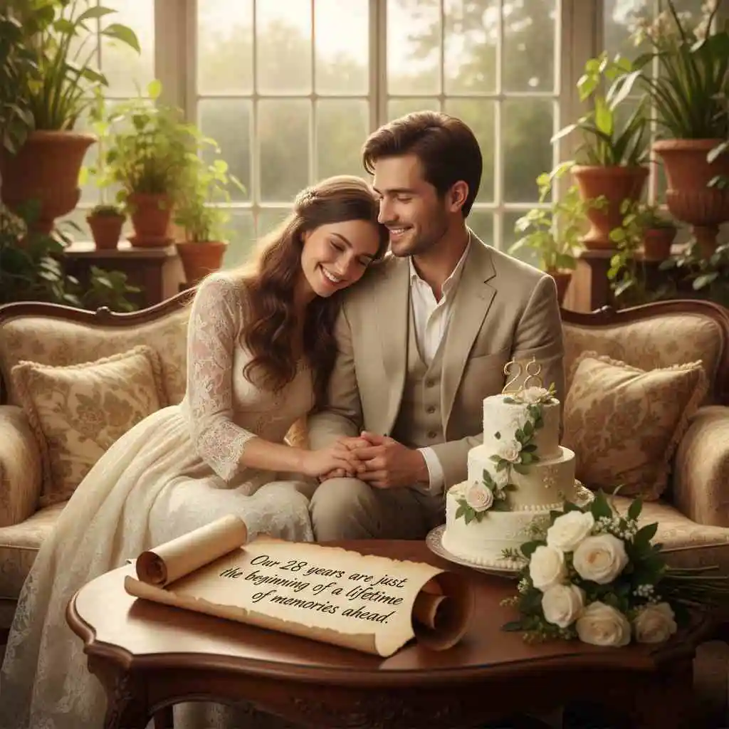 28th Wedding Anniversary Quotes to Inspire Future Years