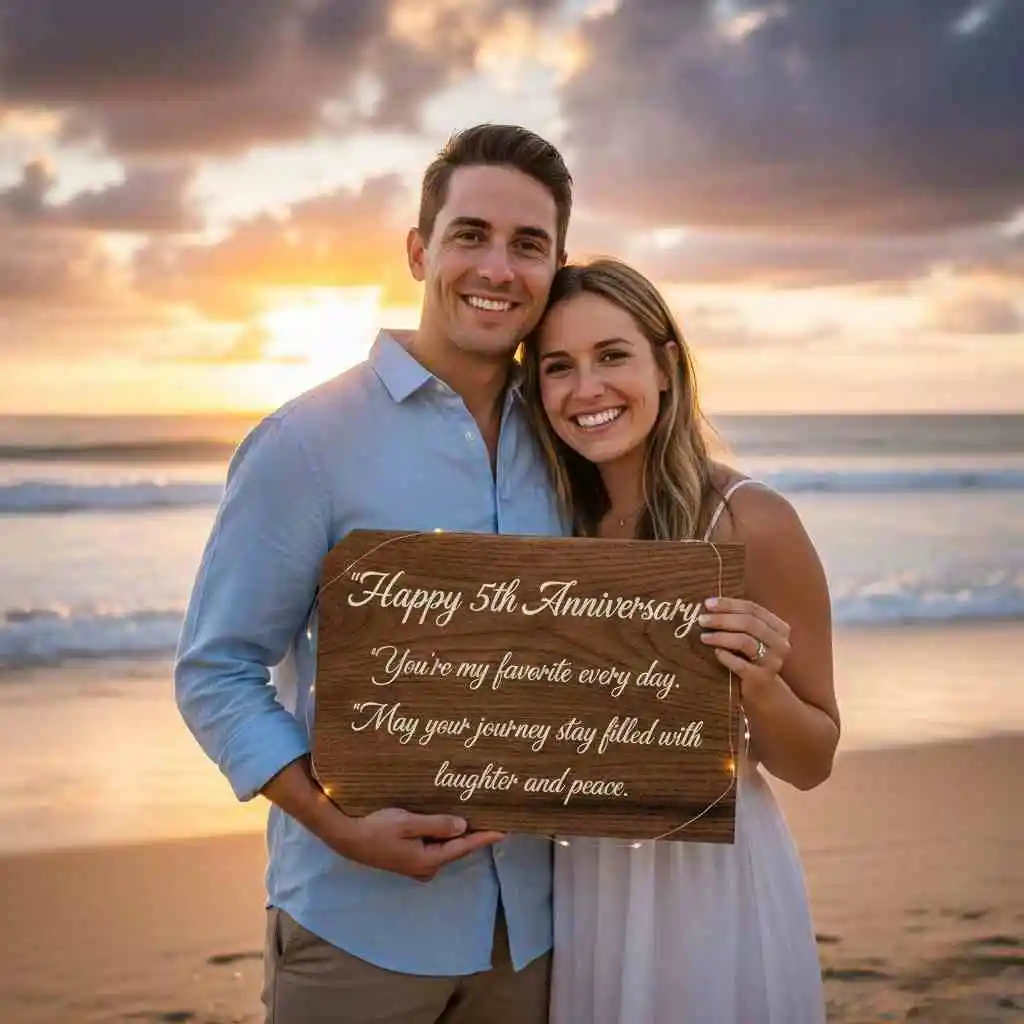 5th Anniversary Wishes for Parents