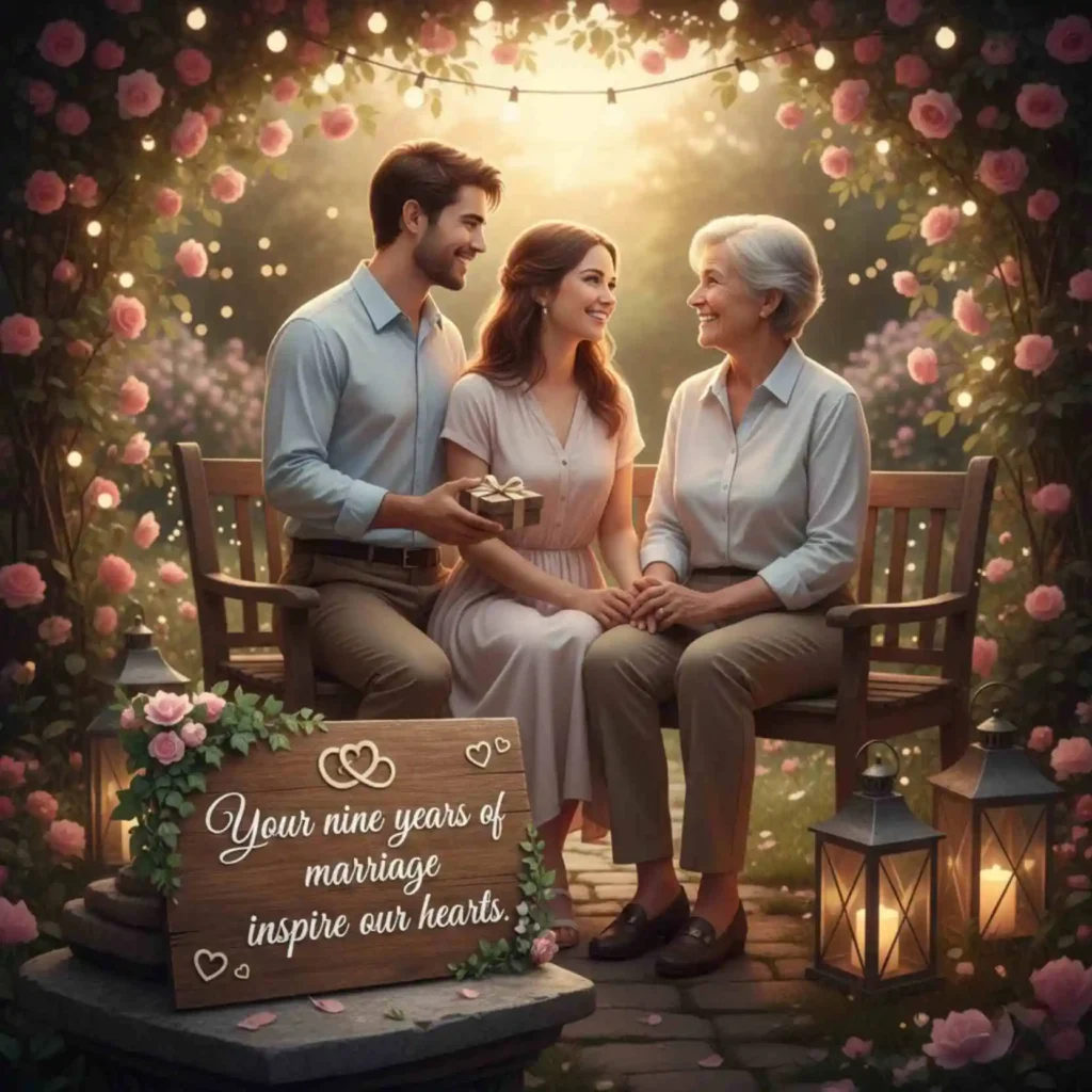 9th Wedding Anniversary Quotes for Parents