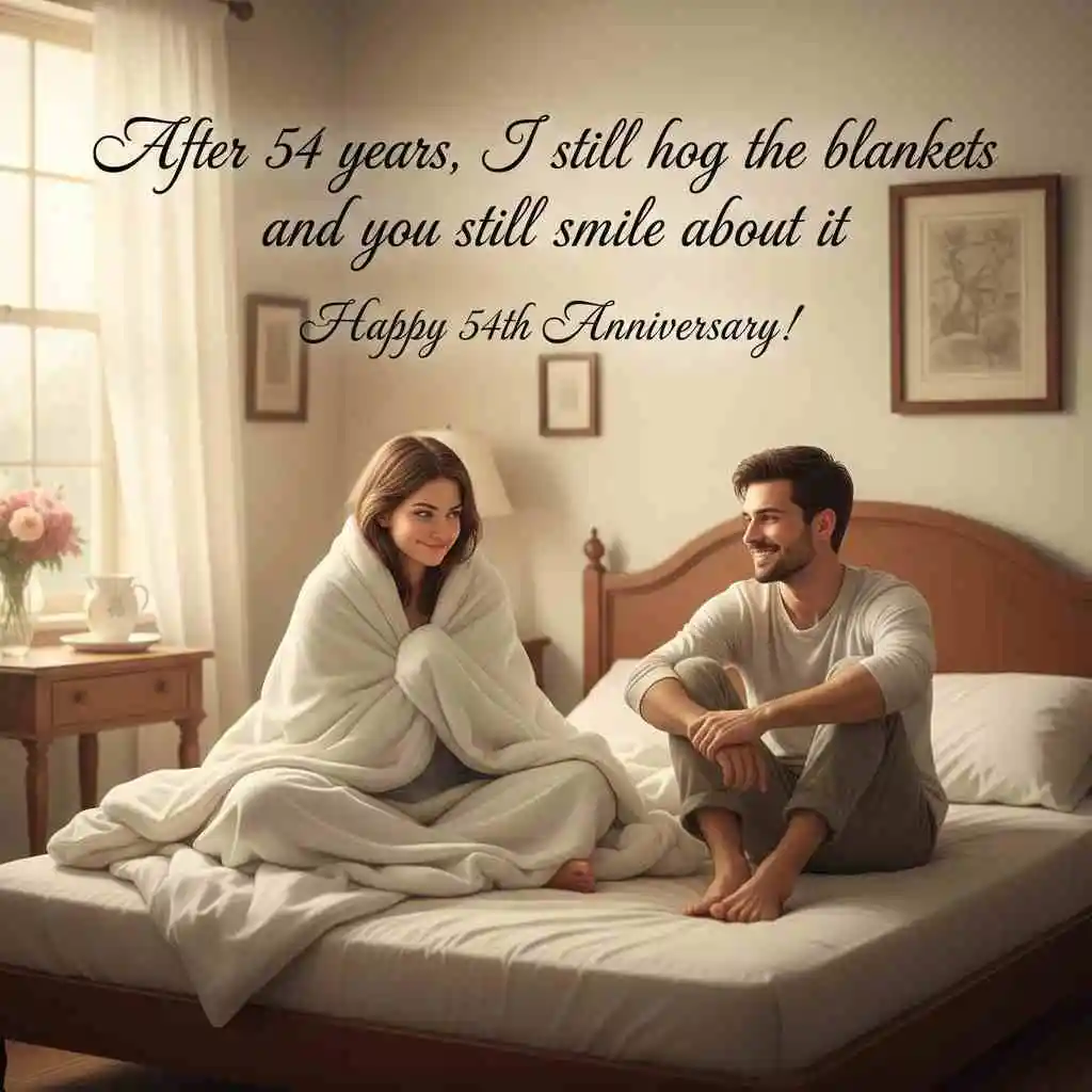 Funny 54th Wedding Anniversary Quotes