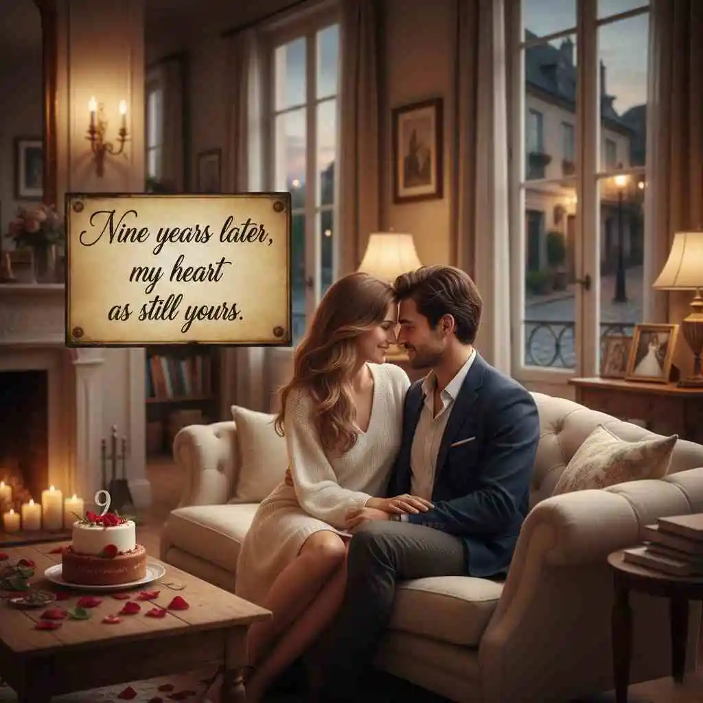Heartfelt 9th Wedding Anniversary Quotes