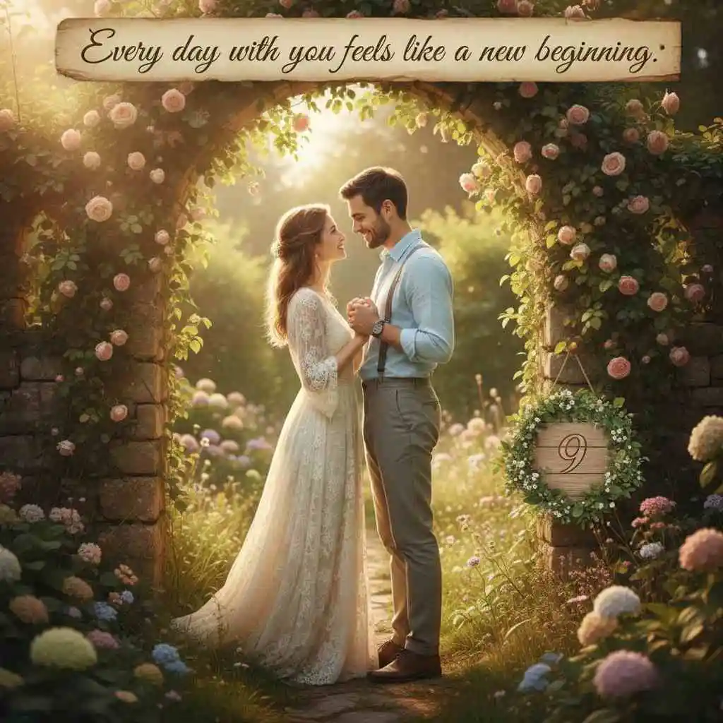 Romantic 9th Wedding Anniversary Quotes