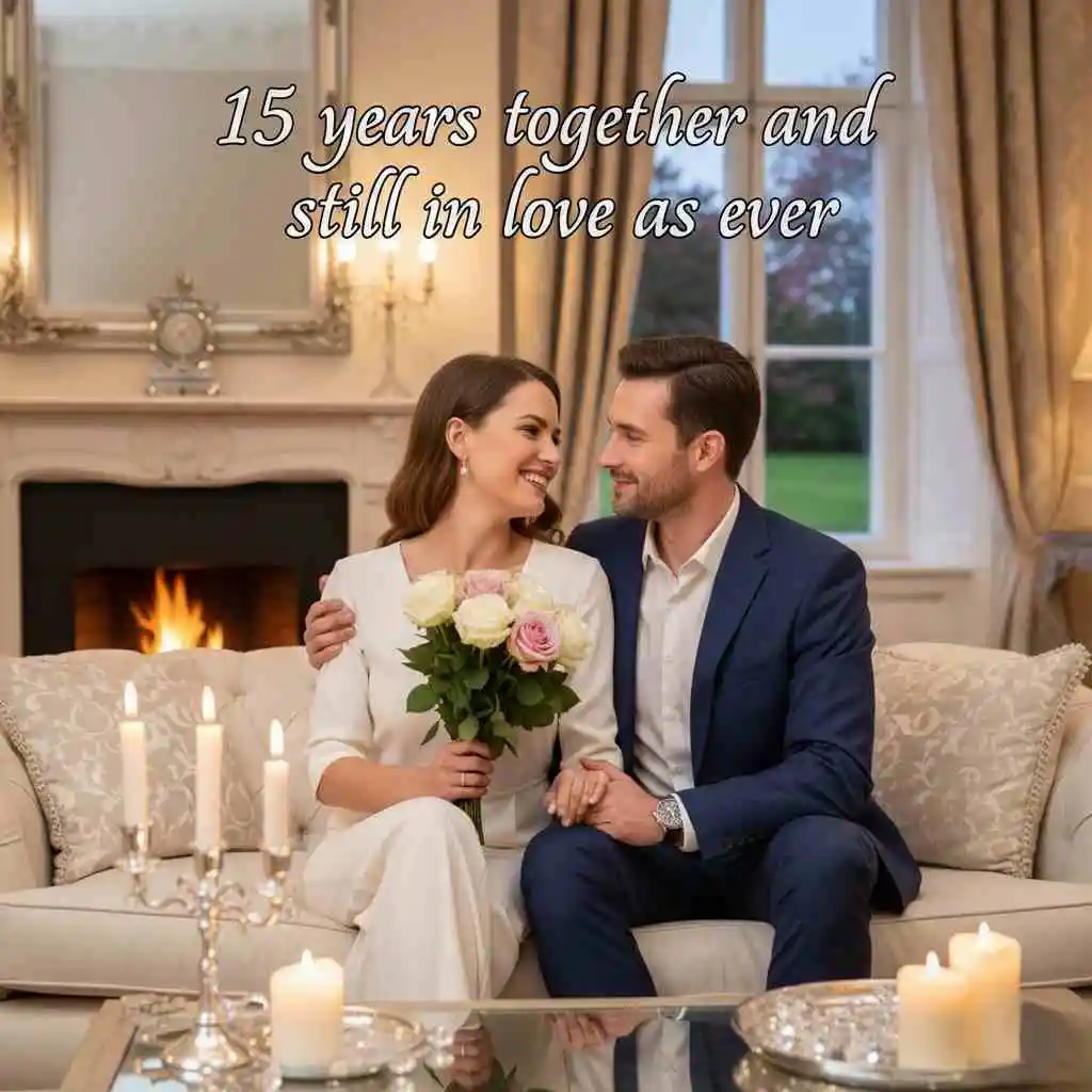 Short 15th Wedding Anniversary Quotes for Cards