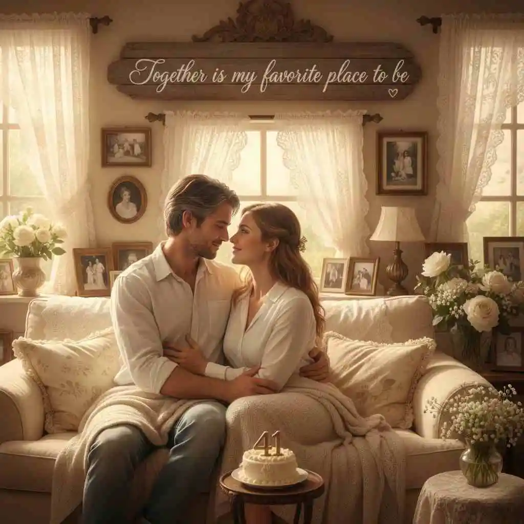 Sweet 41st Wedding Anniversary Quotes