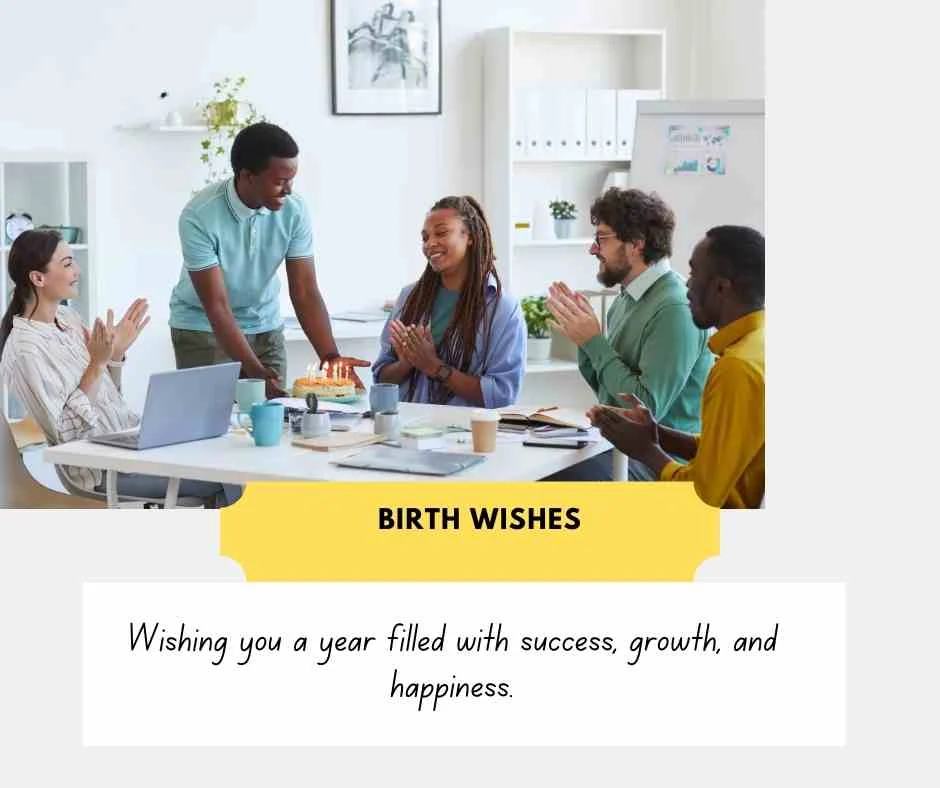 Birthday Wishes for Male Coworker
