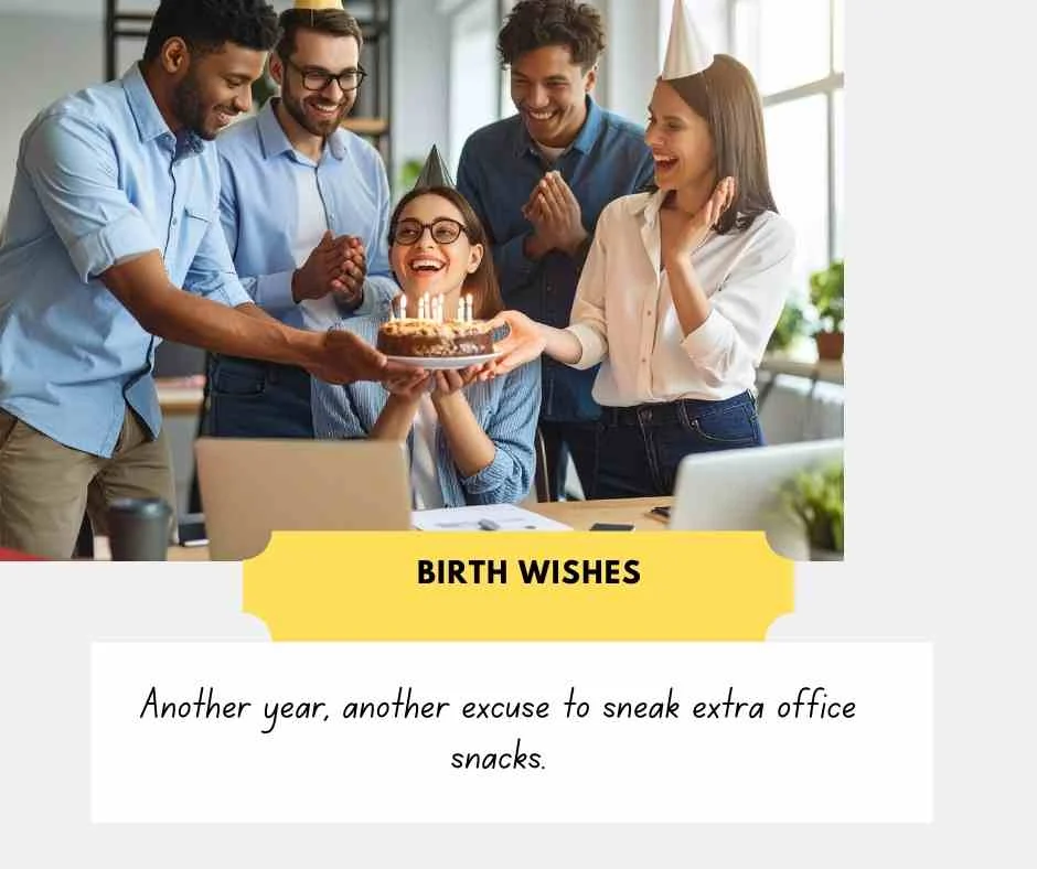 Funny Birthday Wishes for Coworker