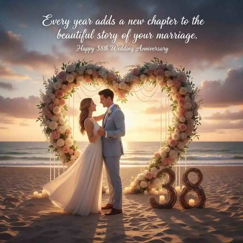 Heartfelt 38th Wedding Anniversary Quotes