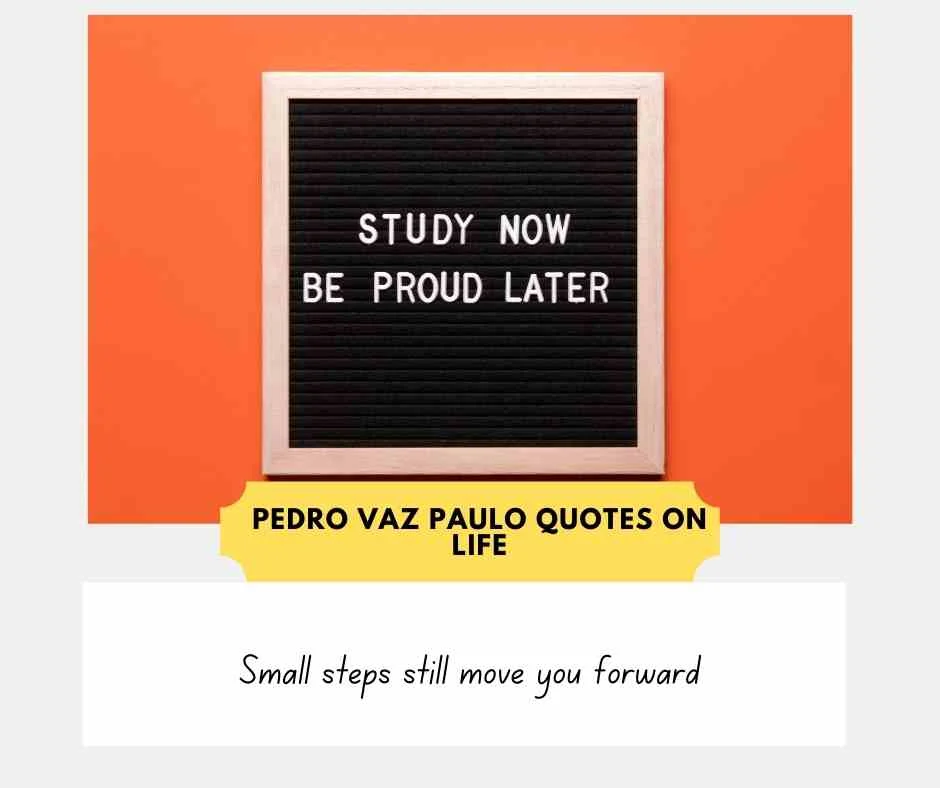 Pedro Vaz Paulo quotes on motivation