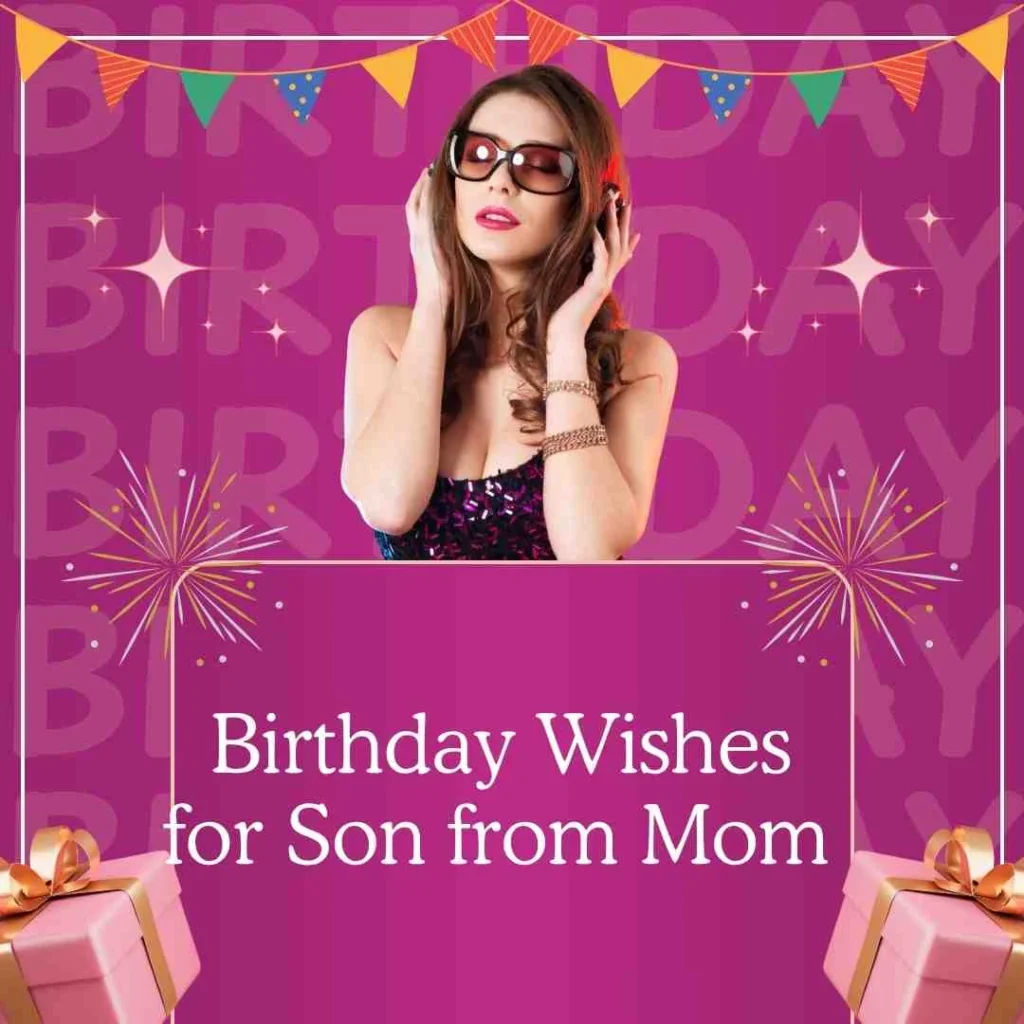 Birthday Wishes for Son from Mom 