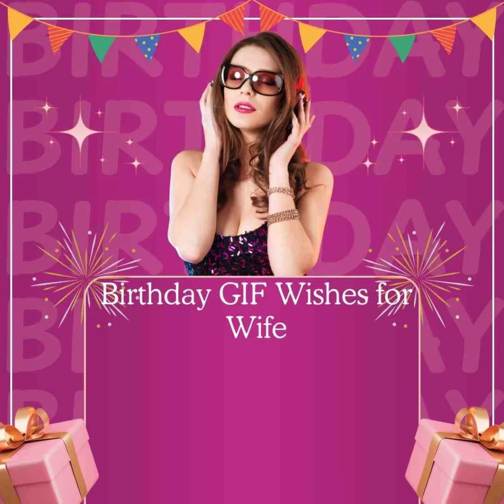 Birthday GIF Wishes for Wife