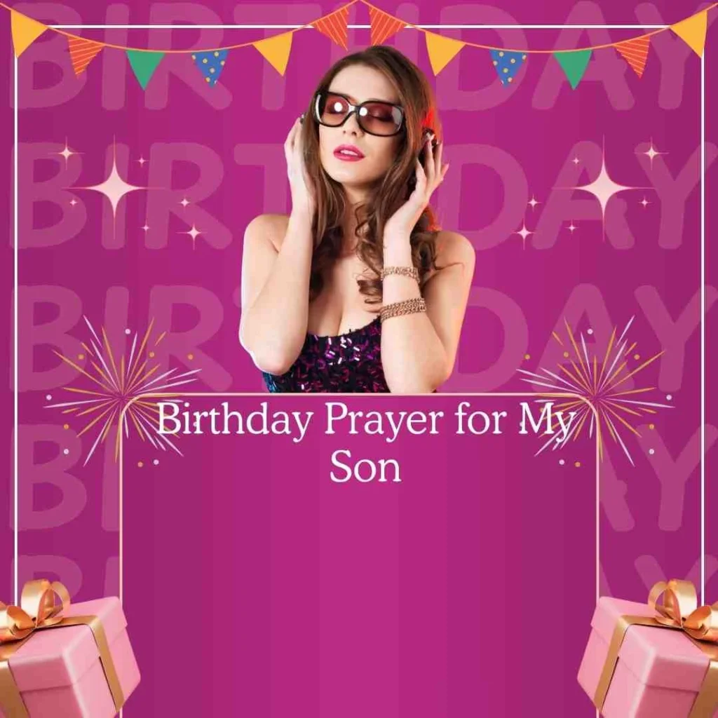 Birthday Prayer for My Son