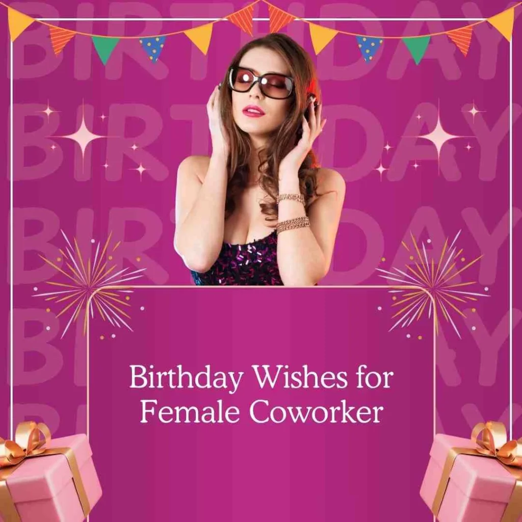 Birthday Wishes for Female Coworker