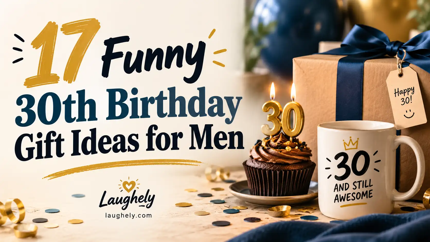 17 Funny 30th Birthday Gift Ideas for Men: Laugh-Out-Loud Surprises