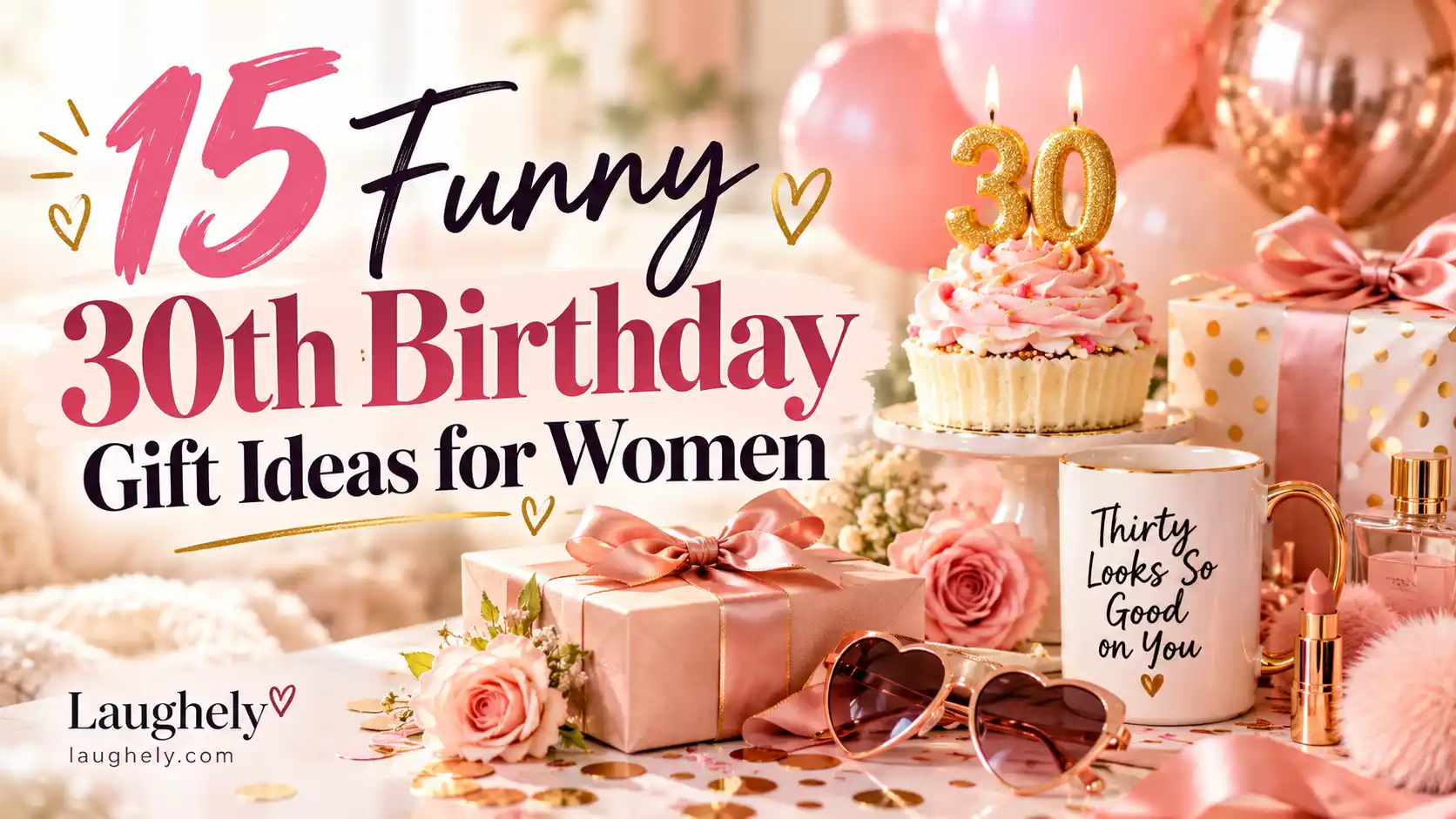 15 Funny 30th Birthday Gift Ideas for Women That Will Make Her Laugh