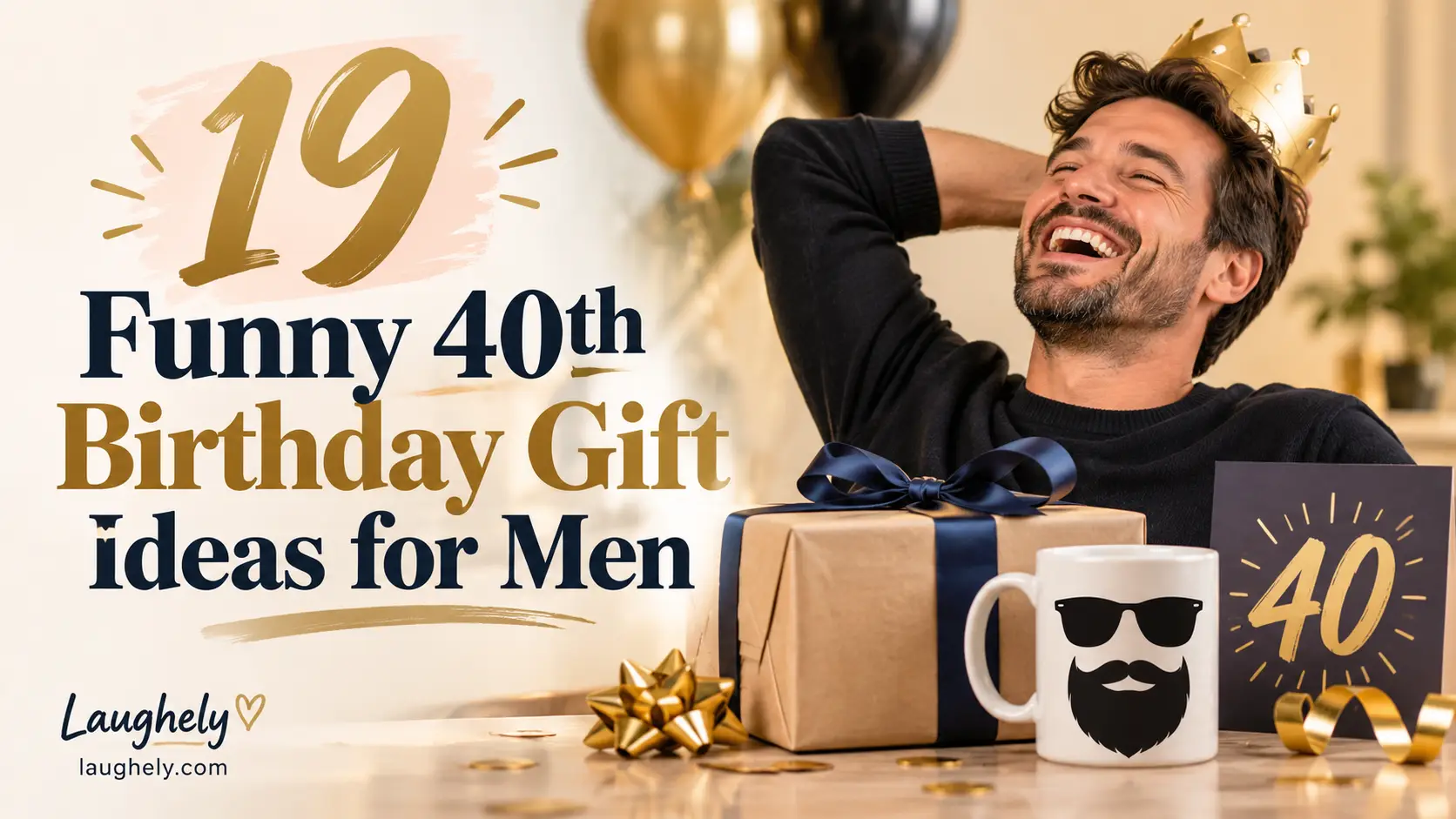 19 Funny 40th Birthday Gift Ideas for Men (Hilarious Gag Gifts)