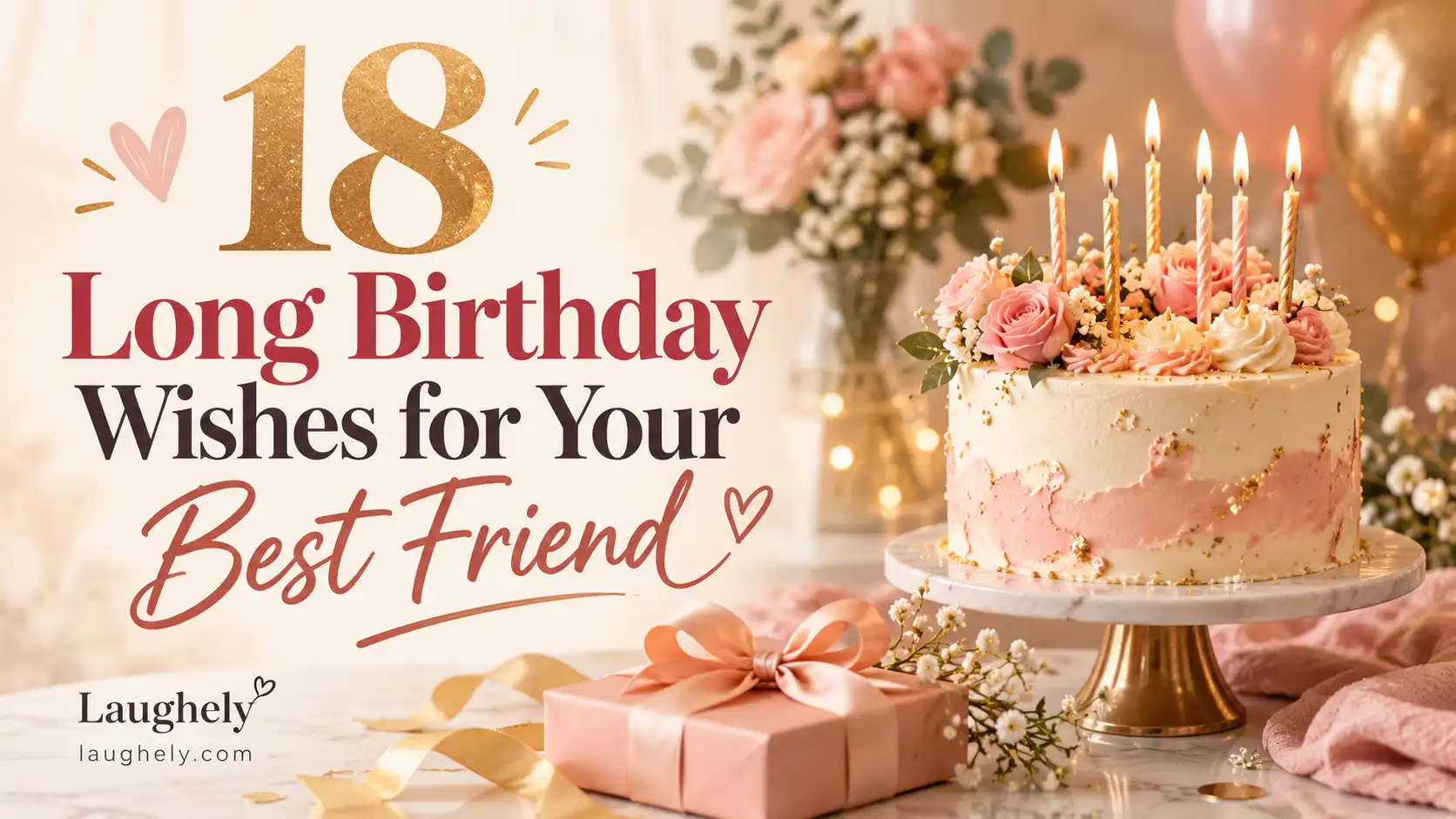 18 Long Birthday Wishes for Your Best Friend: Heartfelt Messages for Turning 18