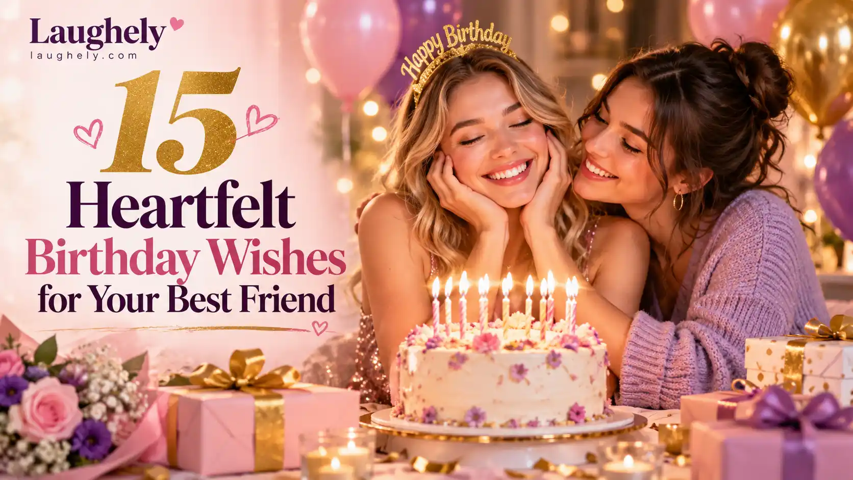 15 Heartfelt Birthday Wishes for Your Best Friend to Make Their Day